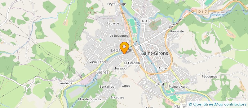 localisation de l'entreprise MONSIEUR JOAO RAIMUNDO à SAINT-GIRONS