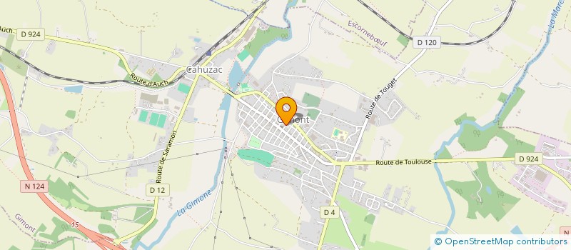 localisation de l'entreprise MONSIEUR JOAO RAMOS à GIMONT