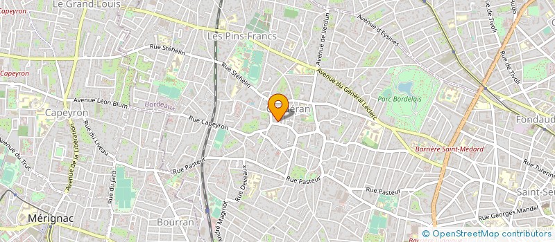localisation de l'entreprise MONSIEUR JOAO REBOLA à BORDEAUX