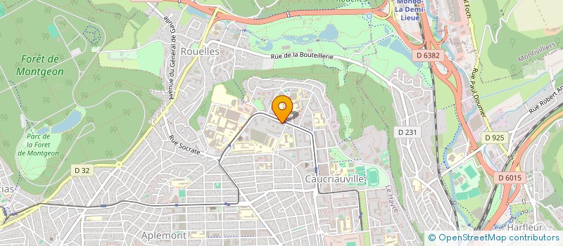 localisation de l'entreprise MONSIEUR JOAO RICARDO PAULINO DE FARIA à LE HAVRE