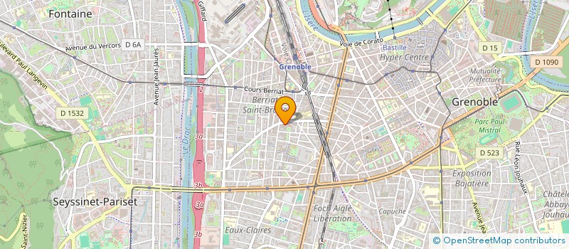 localisation de l'entreprise MONSIEUR JOAO RODRIGO CARDOSO TRABUCO à GRENOBLE