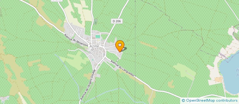 localisation de l'entreprise MONSIEUR JOAO RODRIGUES SERRAO  AZILLE