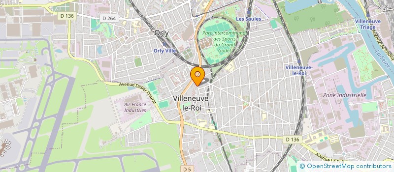 localisation de l'entreprise MONSIEUR JOAO SEMEDO ALVES à VILLENEUVE-LE-ROI