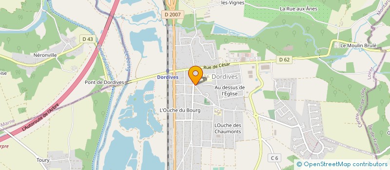 localisation de l'entreprise MONSIEUR JOAO SILVA  DORDIVES