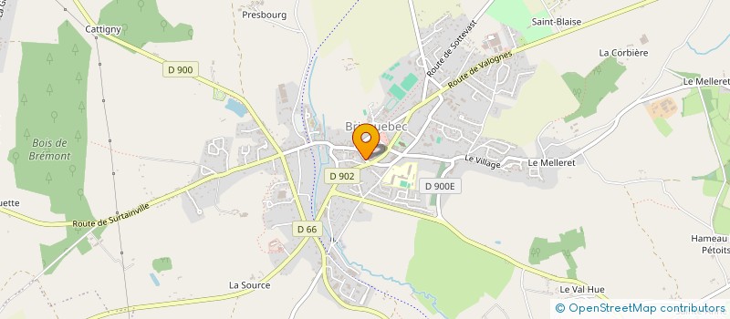 localisation de l'entreprise MONSIEUR JOAO SILVA MENDES  BRICQUEBEC-EN-COTENTIN