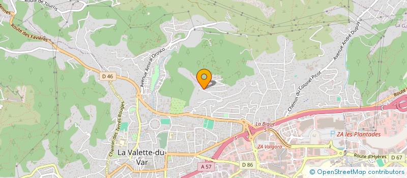 localisation de l'entreprise MONSIEUR JOAO SIMAO à LA VALETTE-DU-VAR