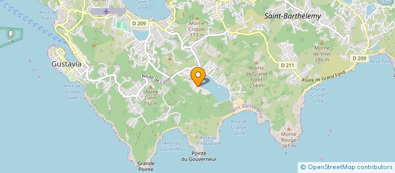 localisation de l'entreprise MONSIEUR JOAO SOARES DIAS à SAINT-BARTHELEMY