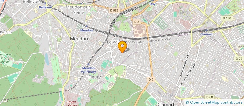 localisation de l'entreprise MONSIEUR JOAO TEIXEIRA PEREIRA à MEUDON