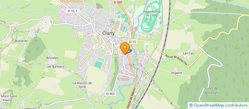 localisation de l'entreprise MONSIEUR JOAO TEIXEIRA RIBEIRO à CLUNY