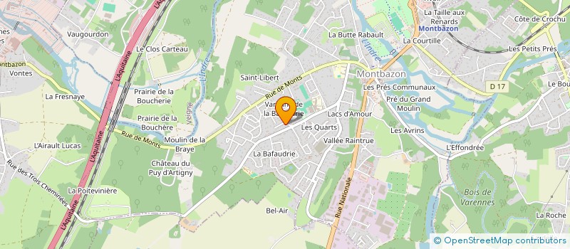 localisation de l'entreprise MONSIEUR JOAO UVALDO  MONTS