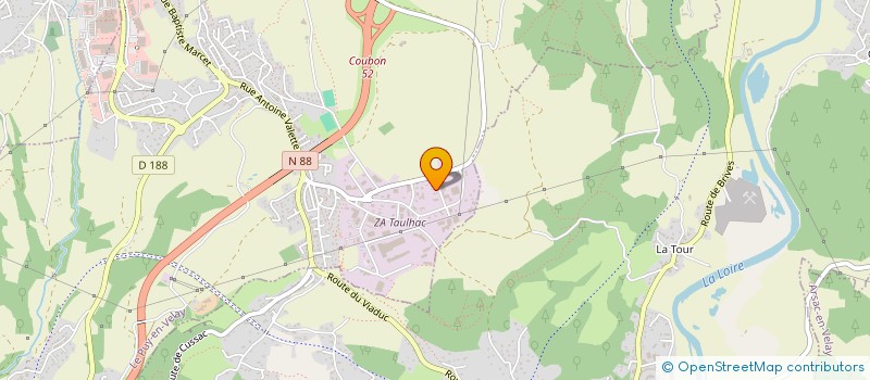 localisation de l'entreprise MONSIEUR JOAO VAZ MATOS  LE PUY-EN-VELAY