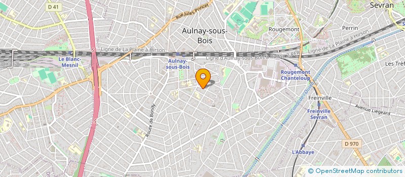 localisation de l'entreprise MONSIEUR JOAO VIEIRA TORRES à AULNAY-SOUS-BOIS