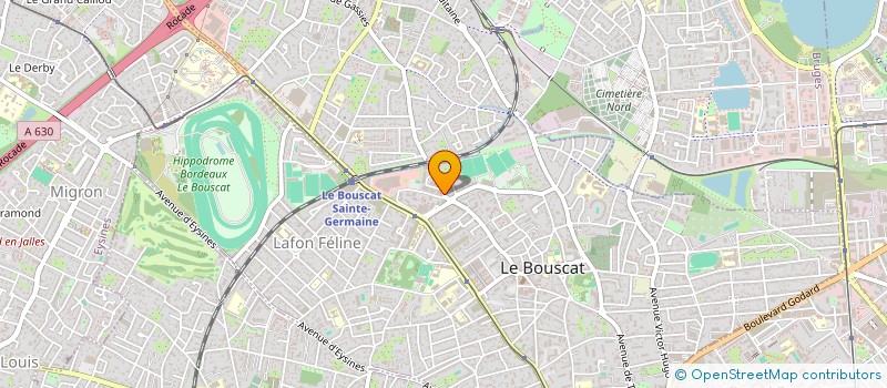 localisation de l'entreprise MONSIEUR JOAO VILAR DA SILVA BASTOS  LE BOUSCAT