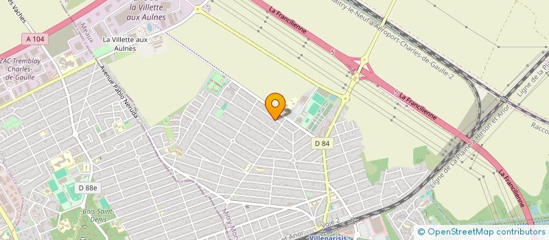 localisation de l'entreprise MONSIEUR JOAQUIM AFONSO  MITRY-MORY