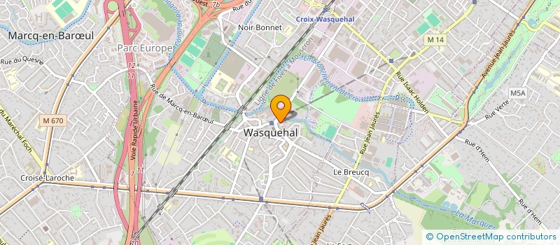 localisation de l'entreprise MONSIEUR JOAQUIM AIT GHERBI  WASQUEHAL