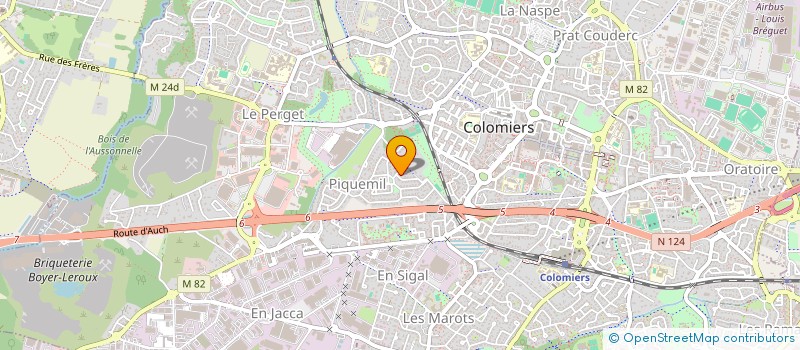 localisation de l'entreprise MONSIEUR JOAQUIM ALBERTO MONTEIRO DUARTE à COLOMIERS