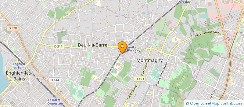 localisation de l'entreprise MONSIEUR JOAQUIM ALMEIDA MARTINS  DEUIL-LA-BARRE