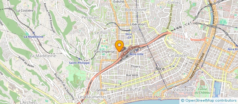 localisation de l'entreprise MONSIEUR JOAQUIM ALVARES DE LIMA à NICE