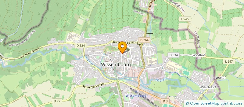 localisation de l'entreprise MONSIEUR JOAQUIM ALVES à WISSEMBOURG