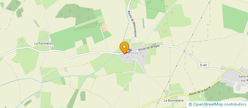 localisation de l'entreprise MONSIEUR JOAQUIM BACHELET  MESNIL-EN-OUCHE