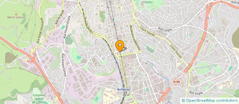 localisation de l'entreprise MONSIEUR JOAQUIM BAPTISTA  SAINT-ETIENNE