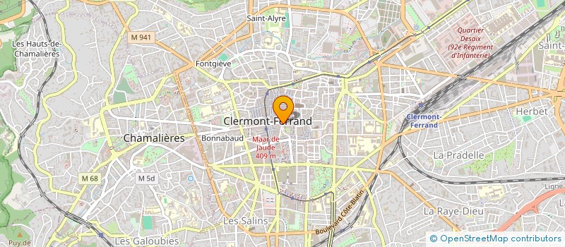 localisation de l'entreprise MONSIEUR JOAQUIM BERNARDINO MARQUES  CLERMONT-FERRAND