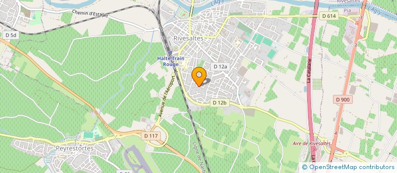 localisation de l'entreprise MONSIEUR JOAQUIM CALERO  RIVESALTES