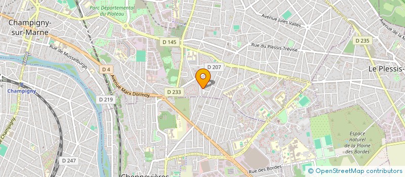 localisation de l'entreprise MONSIEUR JOAQUIM CAMEIRA à CHAMPIGNY-SUR-MARNE