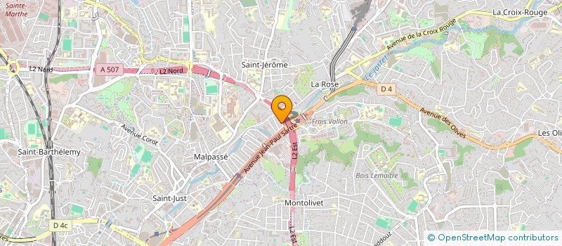 localisation de l'entreprise MONSIEUR JOAQUIM CARMONA à MARSEILLE