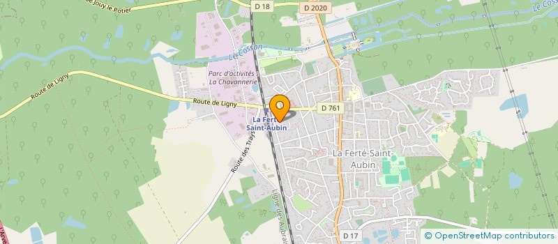 localisation de l'entreprise MONSIEUR JOAQUIM CARNEIRO à LA FERTE-SAINT-AUBIN