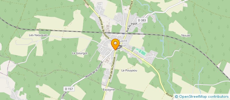 localisation de l'entreprise MONSIEUR JOAQUIM CARVALHO DA SILVA  YGOS-SAINT-SATURNIN