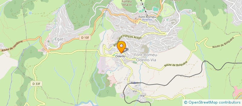 localisation de l'entreprise MONSIEUR JOAQUIM CASCALES  FONT-ROMEU-ODEILLO-VIA