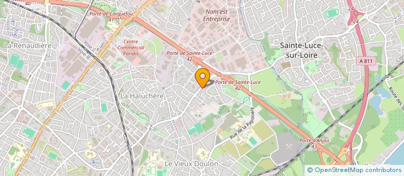 localisation de l'entreprise MONSIEUR JOAQUIM CORREIA à NANTES