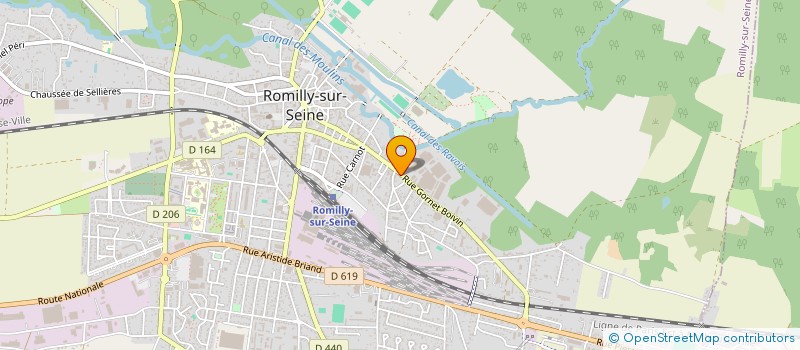 localisation de l'entreprise MONSIEUR JOAQUIM DA COSTA à ROMILLY-SUR-SEINE
