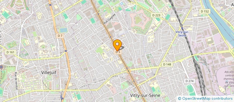 localisation de l'entreprise MONSIEUR JOAQUIM DA COSTA à VITRY-SUR-SEINE