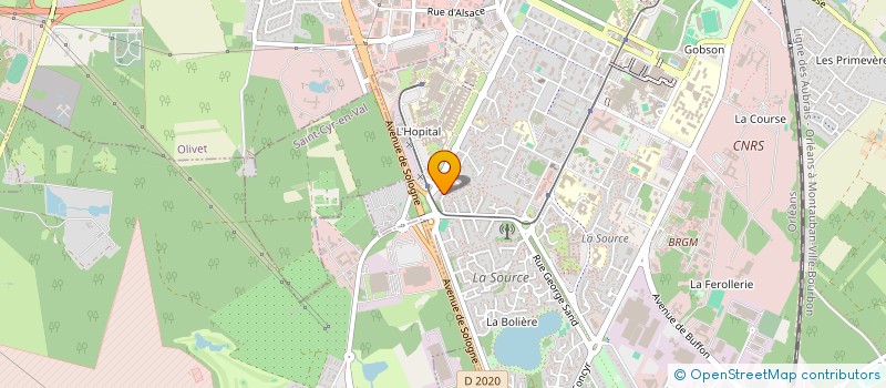 localisation de l'entreprise MONSIEUR JOAQUIM DA CUNHA HENRIQUES à ORLEANS