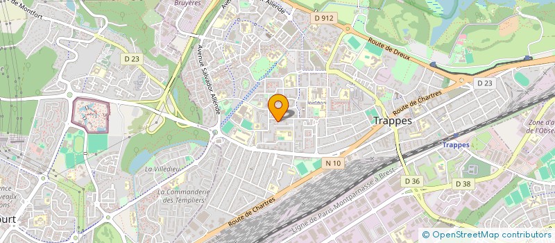 localisation de l'entreprise MONSIEUR JOAQUIM DA SILVA à TRAPPES