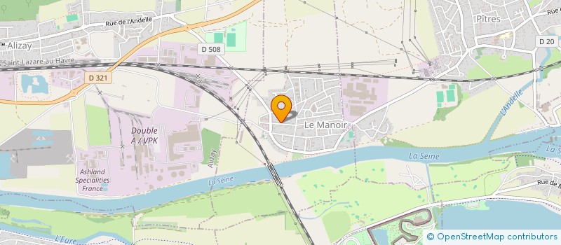 localisation de l'entreprise MONSIEUR JOAQUIM DA SILVA ALVES  LE MANOIR