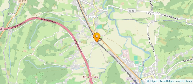 localisation de l'entreprise MONSIEUR JOAQUIM DA SILVA FERREIRA NEVES  BORDES