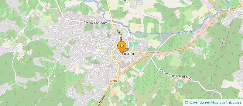 localisation de l'entreprise MONSIEUR JOAQUIM DA SILVA SACRAMENTO à COGOLIN