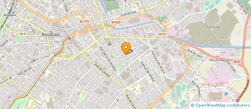 localisation de l'entreprise MONSIEUR JOAQUIM DE ABREU à ROUBAIX
