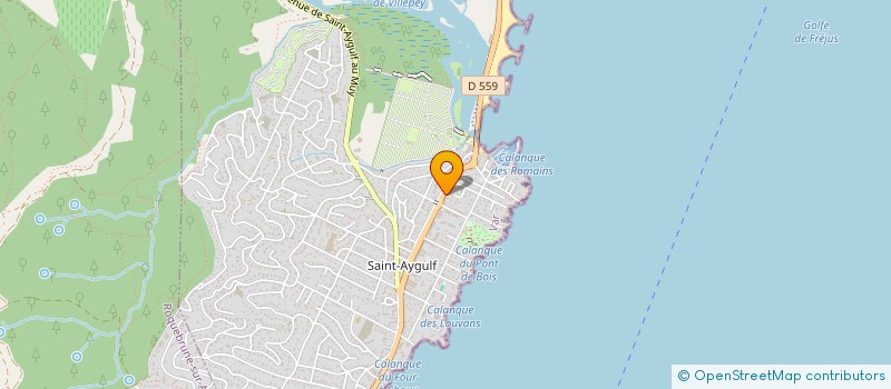 localisation de l'entreprise MONSIEUR JOAQUIM DE FARIA à FREJUS