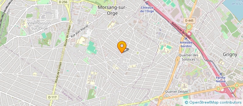 localisation de l'entreprise MONSIEUR JOAQUIM DIAS FERREIRA à MORSANG-SUR-ORGE