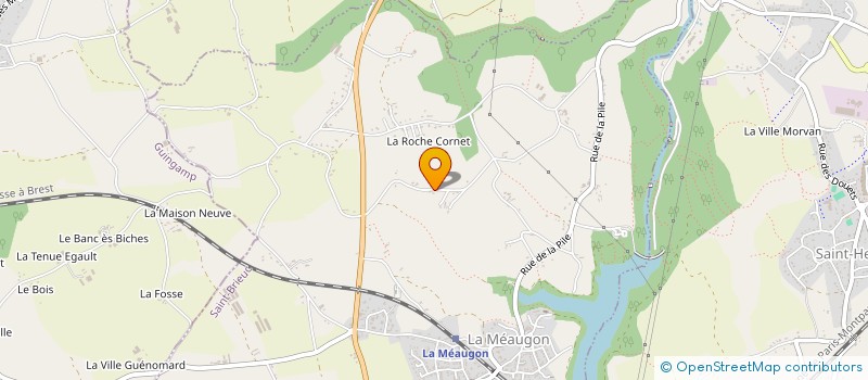 localisation de l'entreprise MONSIEUR JOAQUIM DUARTE CARVALHO à LA MEAUGON