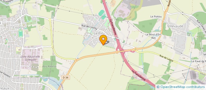 localisation de l'entreprise MONSIEUR JOAQUIM FELIX RODRIGUES à LE PIN