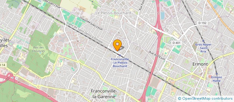 localisation de l'entreprise MONSIEUR JOAQUIM FERNANDES à FRANCONVILLE