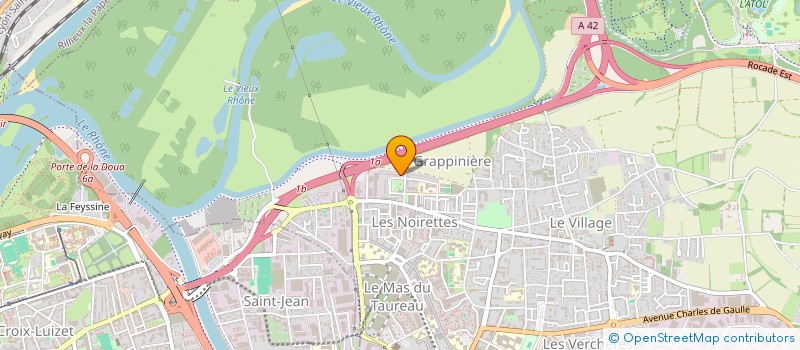 localisation de l'entreprise MONSIEUR JOAQUIM FERREIRA DA SILVA  VAULX-EN-VELIN