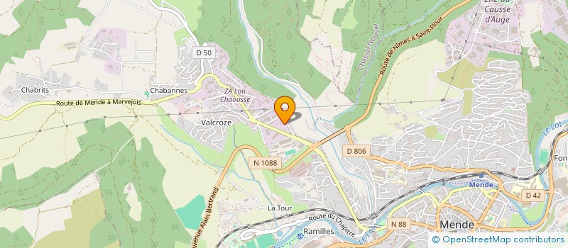 localisation de l'entreprise MONSIEUR JOAQUIM FERREIRA FERNANDES  MENDE