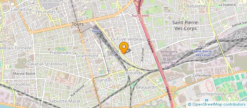 localisation de l'entreprise MONSIEUR JOAQUIM FILIPE NUNES  TOURS