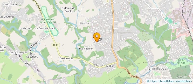 localisation de l'entreprise MONSIEUR JOAQUIM FLORES à COUZEIX